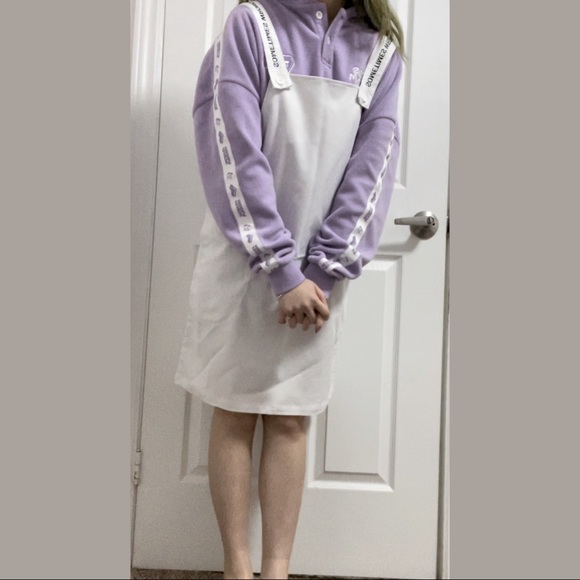 Girls Solid White Cami Dress with Pockets | ONE Size - Picture 3 of 13